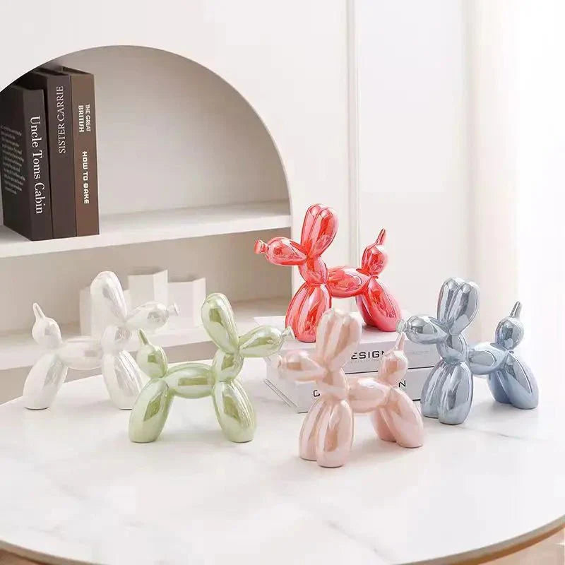 Avtoit | Ceramic Glossy Balloon Dog Ornament