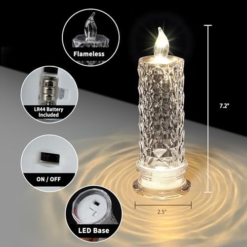 Avtoit | LED Crystal Candle Light