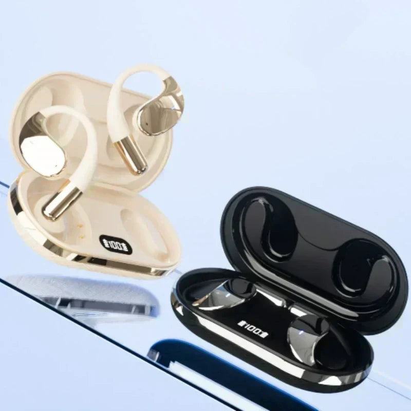 Avtoit | Wireless earbuds with open ear and LED display