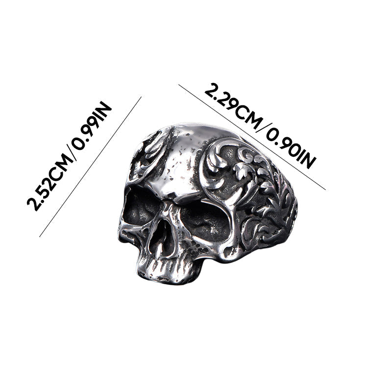 Avtoit | Punk Style Titan Skull Ring