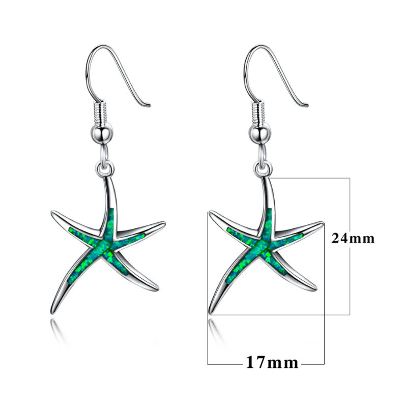 Avtoit | Starfish Earrings with Rings