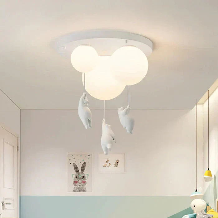 Avtoit | Children's Ceiling Lamp with Bear and Balloon - CloudBear
