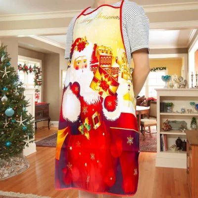 Avtoit | Christmas Cute Cooking Apron - Set of 6 - Home Kitchen Cooking Baking Oil-proof Apron