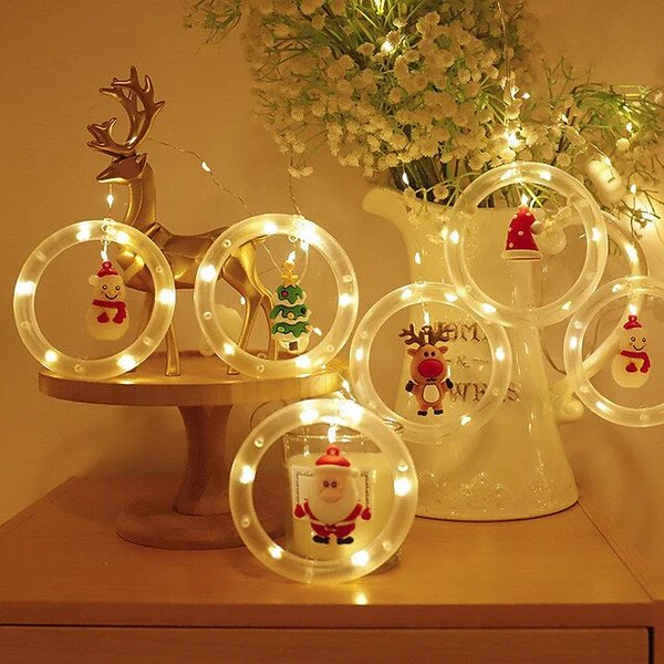 Avtoit | Christmas Lights LED Holiday Light - LED Light Fairy Curtain String Lights