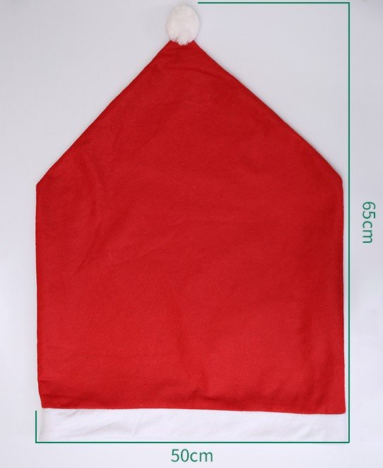Avtoit | Christmas Santa Hat Chair Covers - Festive Chair Elegance - 4 piece set