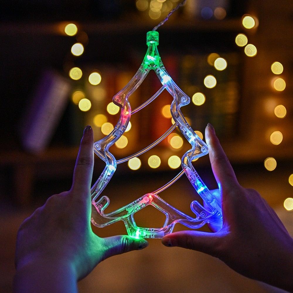 Avtoit | Christmas String Lights - LED Star Curtain  Fairy String Lights Christmas Decoration