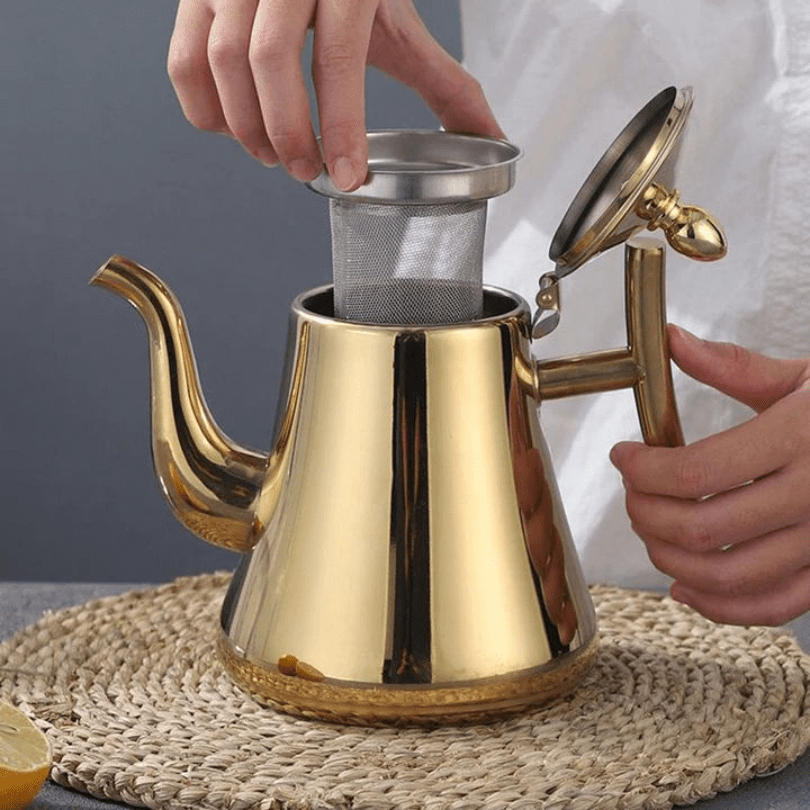 Avtoit | ClassPot | Best Induction Kettle with Built-in Filter | Durable Stainless Steel Teapot