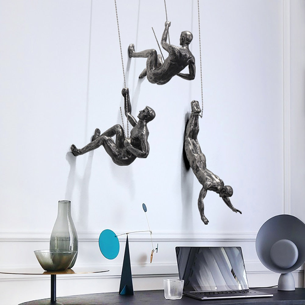Avtoit | Climber Wall Sculpture – PeakFigures