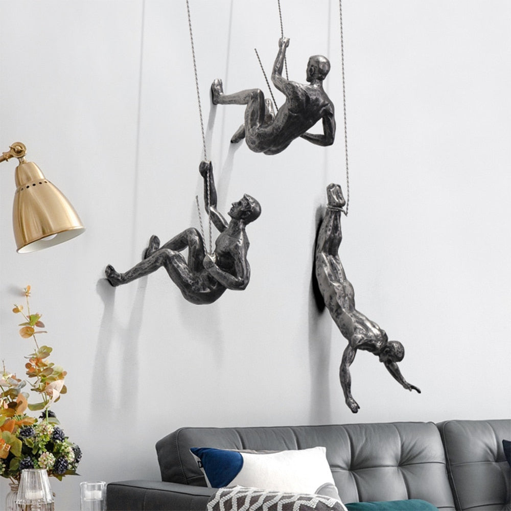Avtoit | Climber Wall Sculpture – PeakFigures