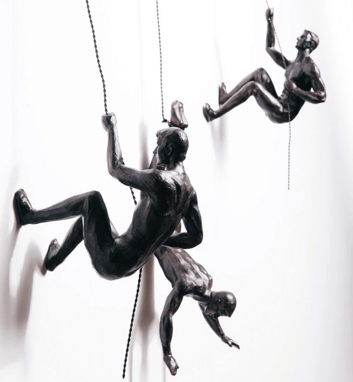 Avtoit | Climber Wall Sculpture – PeakFigures