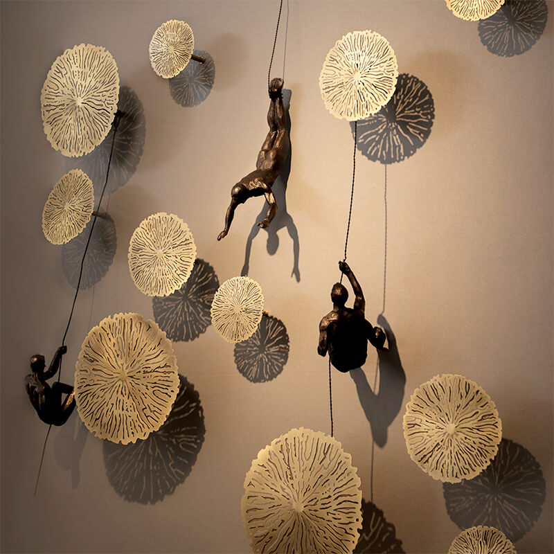 Avtoit | Climber Wall Sculpture – PeakFigures
