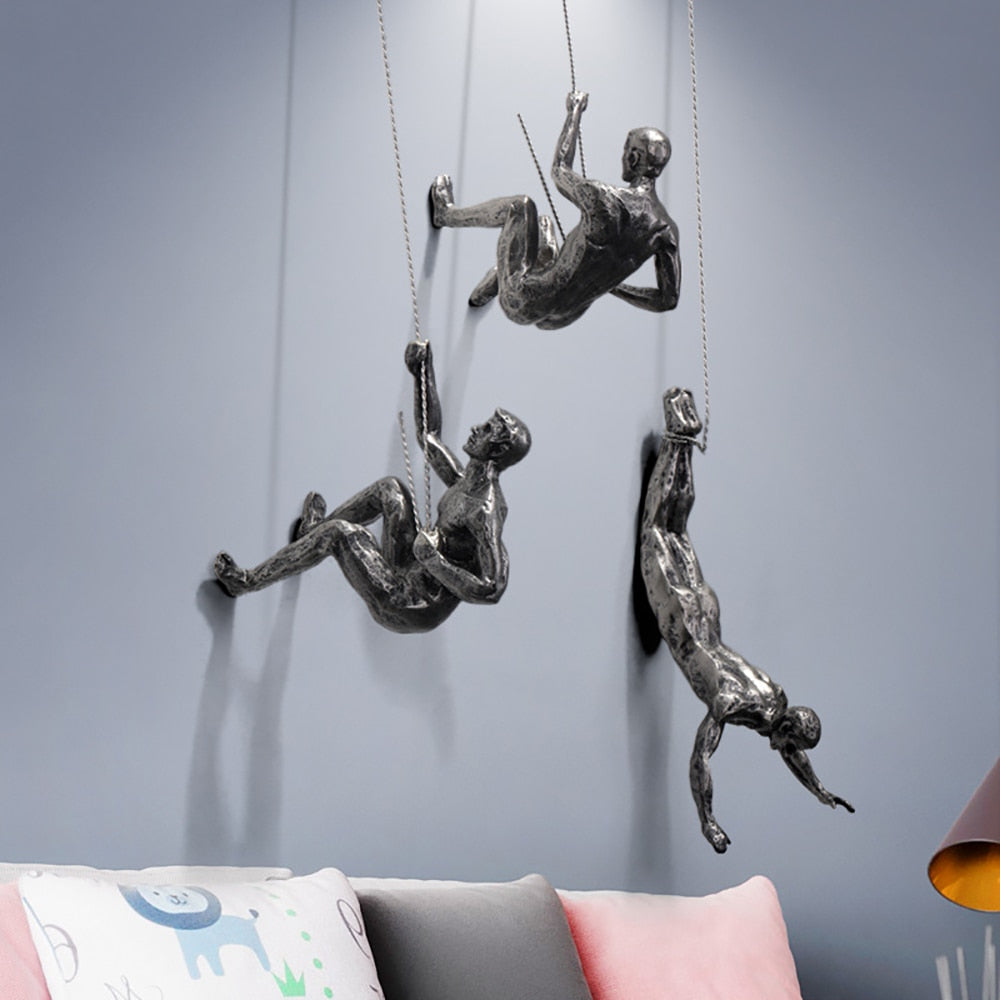 Avtoit | Climber Wall Sculpture – PeakFigures