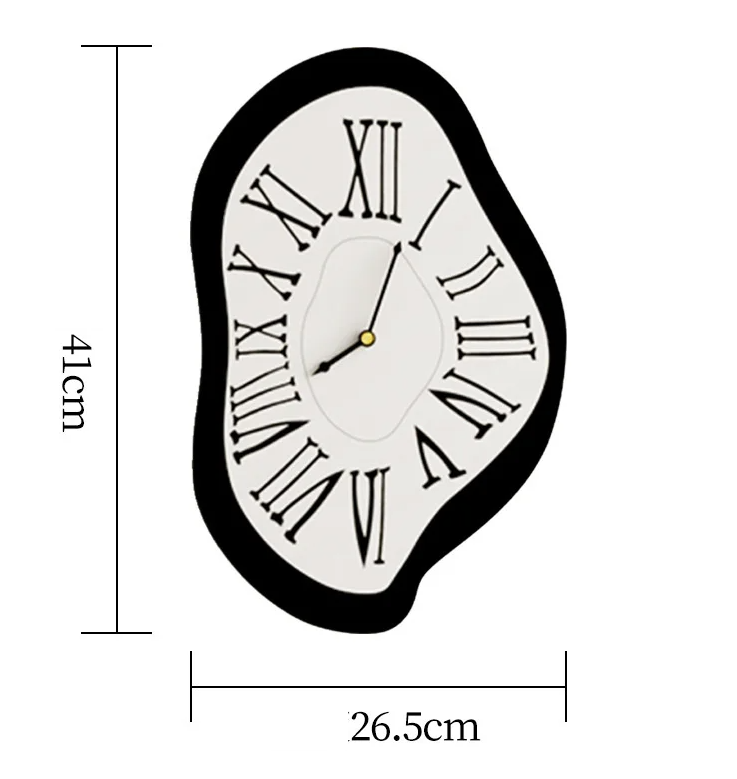 Avtoit | Surreal melting nordic wall clock