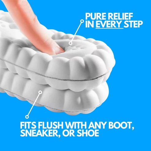 Avtoit | Orthopedic Insoles for Flat Feet | Memory Foam Arch Support | Comfort and Pain Relief