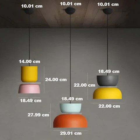 Avtoit | Colourful and Trendy Macaron LED Pendant Light - VividGlow