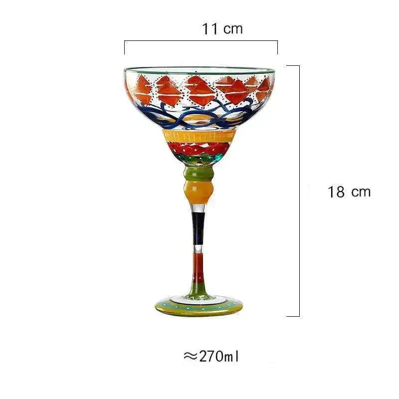 Avtoit | Colorful Margarita Cocktail Glass