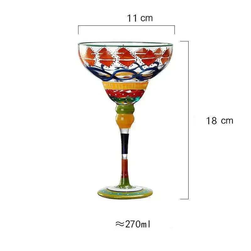 Avtoit | Colorful Margarita Cocktail Glass