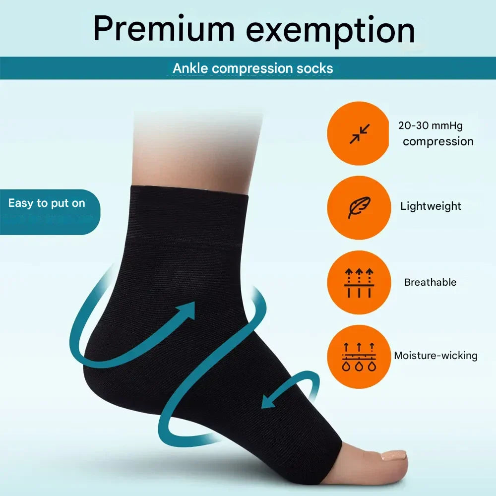 Avtoit | Compression Ankle Socks for Neuropathy - AnkleSupport Pro
