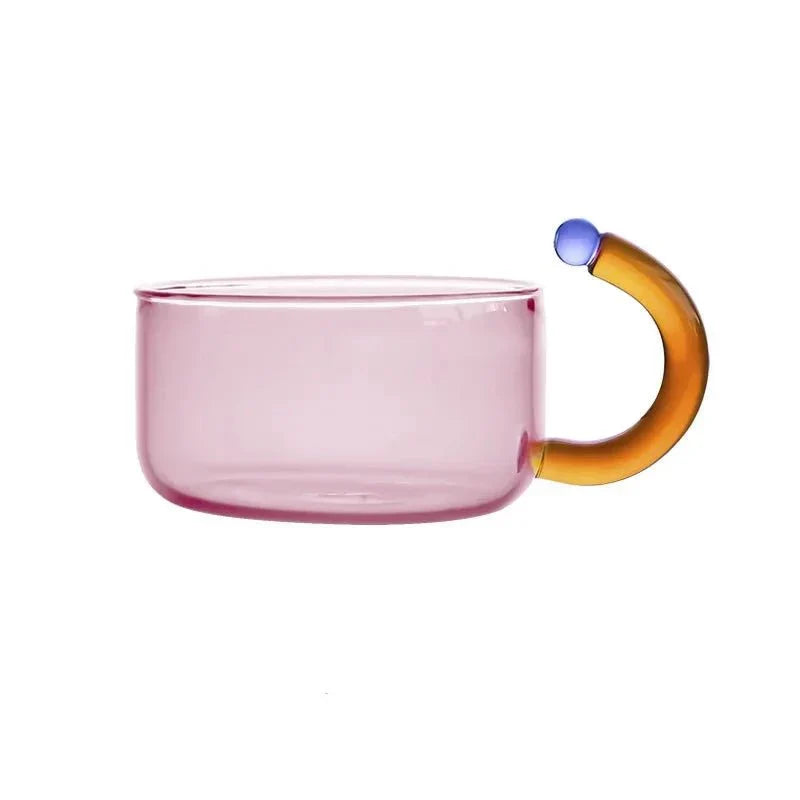 Avtoit | Contrasting Color Translucent Teapot & Cup Set