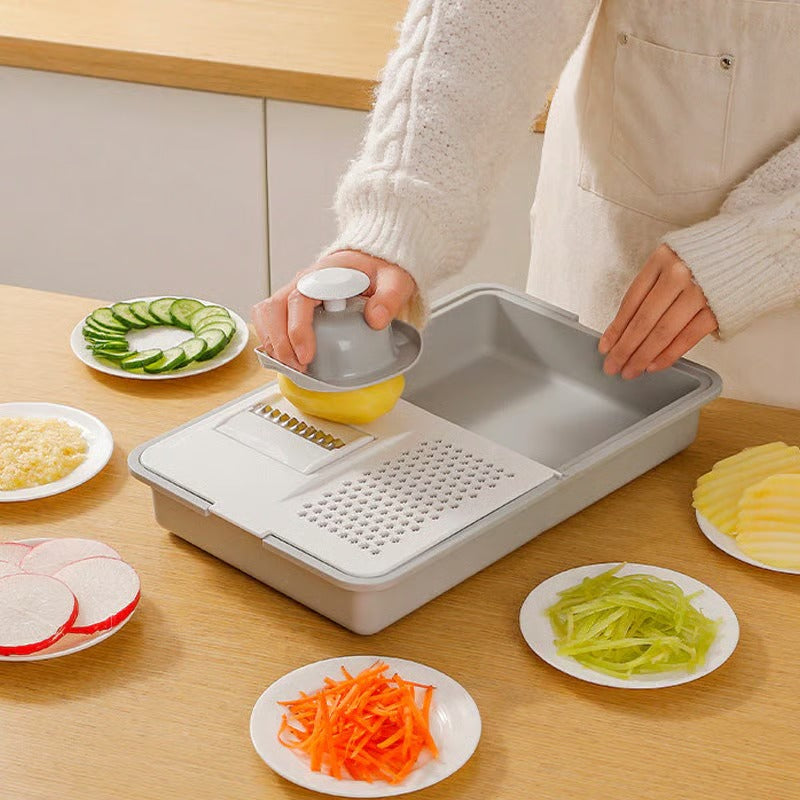 Avtoit | Cutting board with grater & blade change – Incl. practical hand guard