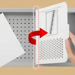 Avtoit | Cutting board with grater & blade change – Incl. practical hand guard