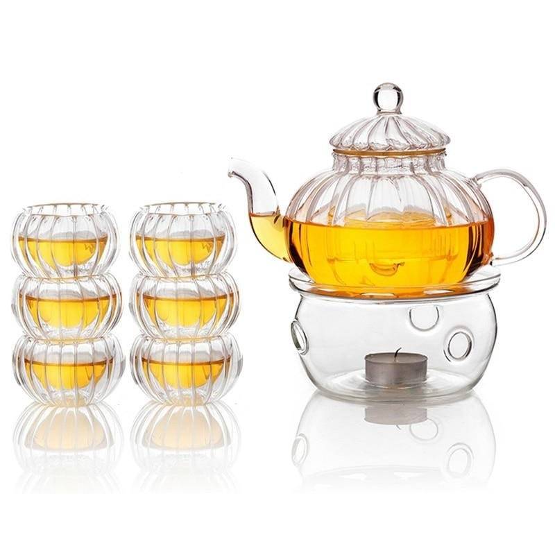Avtoit | Crystal Clear Glass Teapot Set
