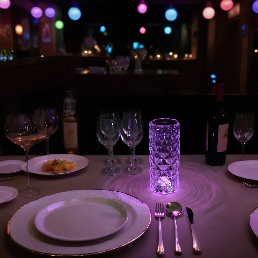 Avtoit | Crystal Table Lamp with Touch Control - Aurora