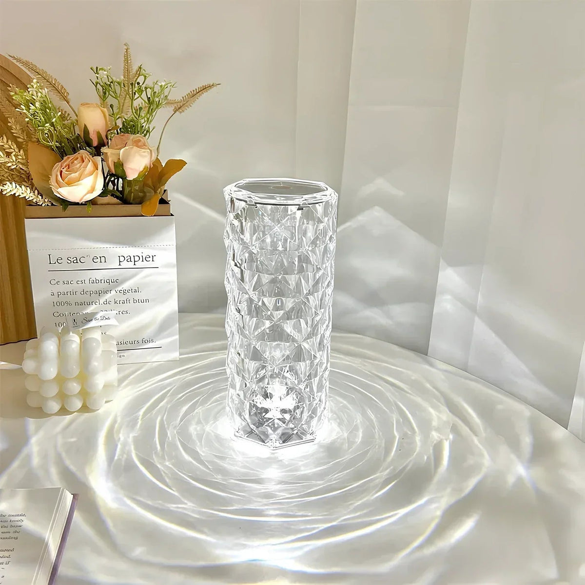 Avtoit | Crystal Table Lamp with Touch Control - Aurora