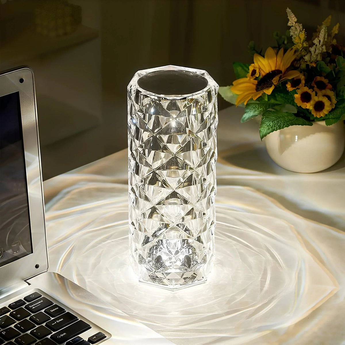 Avtoit | Crystal Table Lamp with Touch Control - Aurora