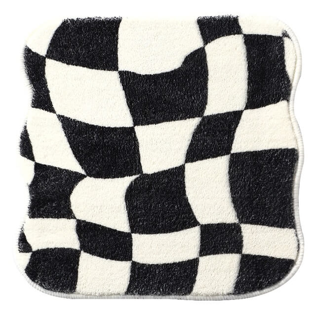 Avtoit | Curvy Checker Mini Tufted Carpet