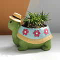 Avtoit | Cute Turtle Garden Plant Pot - TurtleBloom