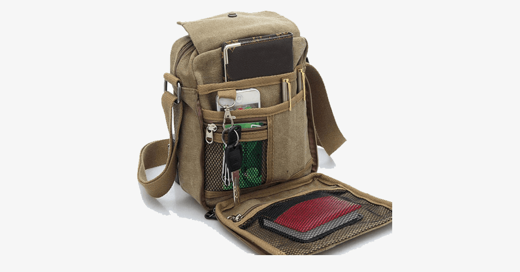 Avtoit | Stylish Men's Canvas Shoulder Bag