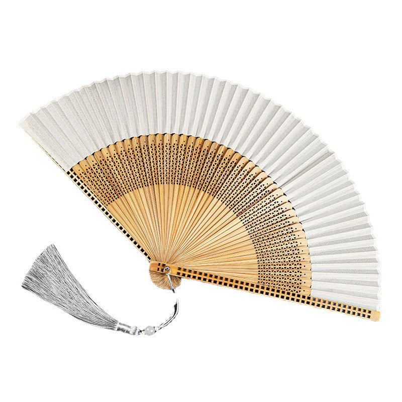Avtoit | Hand fan made of bamboo silk