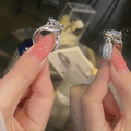 Avtoit | 3-Carat Super Flash Moissanite Ring