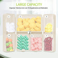 Avtoit | Daily Pill Organizer – Portable 7-Compartment Box with Secure Magnetic Closure (3 Pieces)