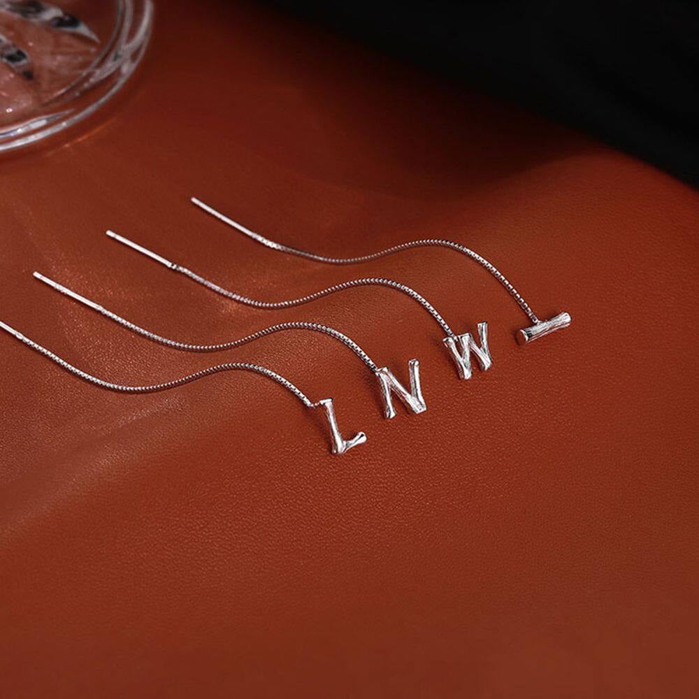 Avtoit | Shiny Alphabet Earrings