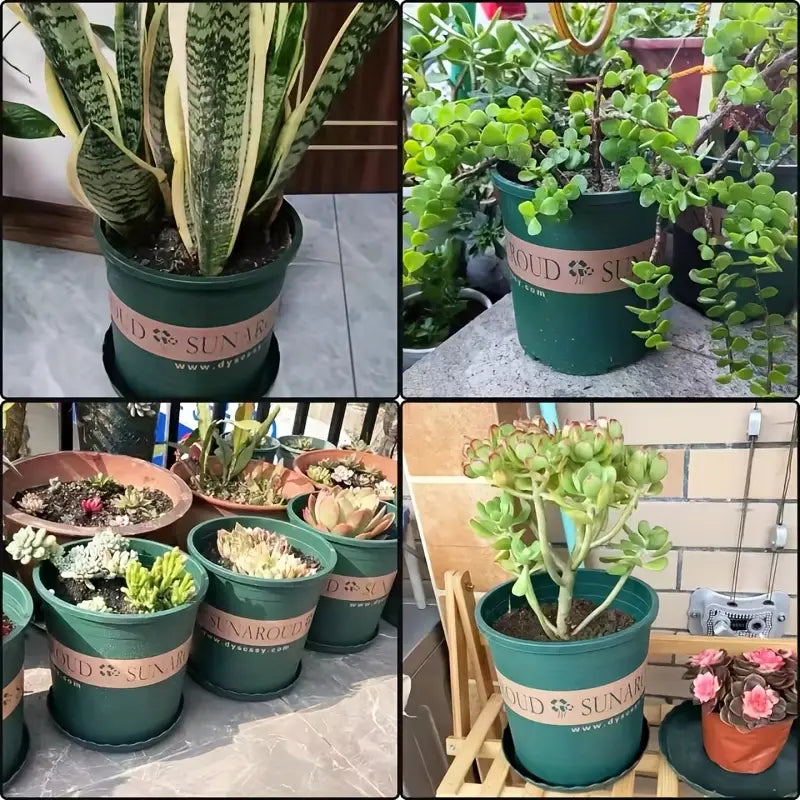 Avtoit | Robust Plant Pot Made of Plastic – Weatherproof Flower Pot for Garden and Balcony