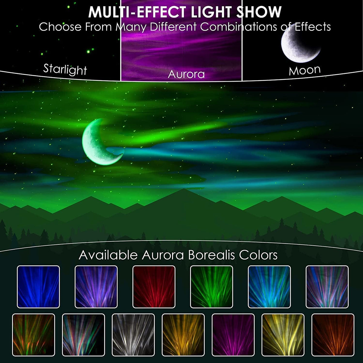 Avtoit | Starlight Glowy Atmosphere Projector Lamp