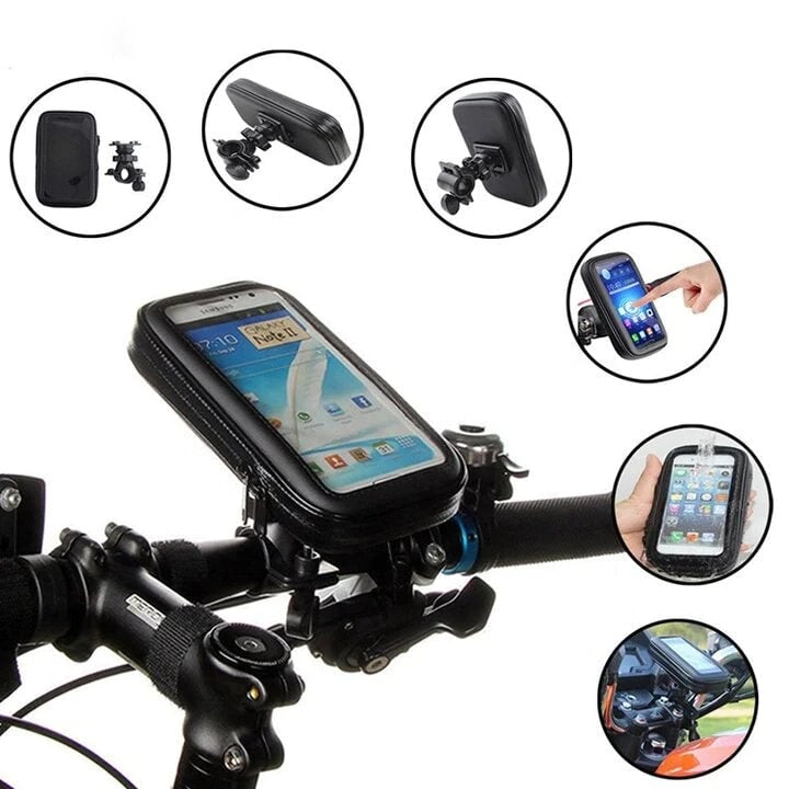 Avtoit | 15W Power Bank Waterproof Bike Handlebar Phone Mount