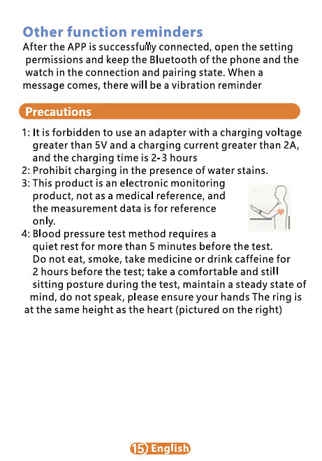Avtoit | One-Click Blood Sugar|Blood Glucose Blood Pressure ECG|ECG HRV Heart Rate Monitor Health Smart Watch
