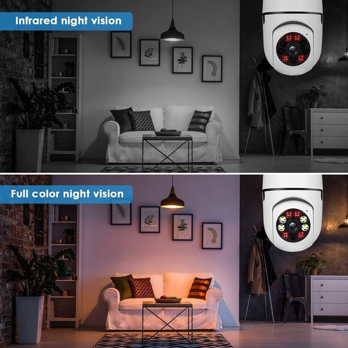 Avtoit | Wireless Wifi Lightbulb Camera Security Camera