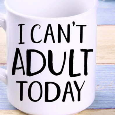 Avtoit | I Can't Adult Today Funny Mug