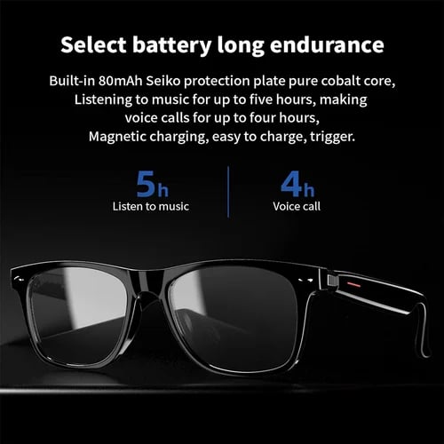 Avtoit | Super Black TechnologySmart Wireless Headphone Sunglasses