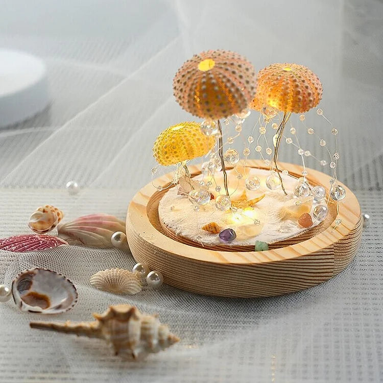 Avtoit | LumiCraft – Unique DIY table lamp with natural sea shell for a cozy décor