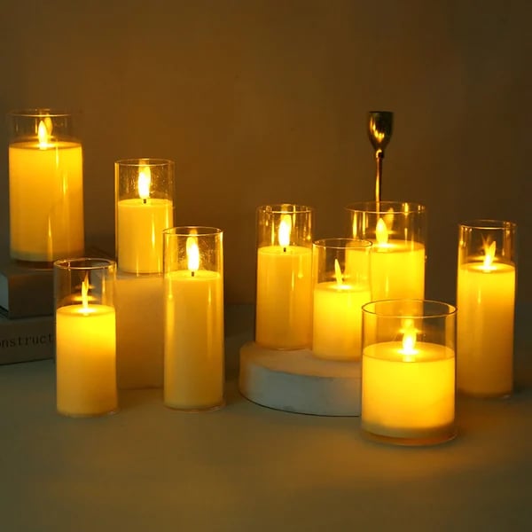 Avtoit | Real Flameless Candles LED Electronic Candle