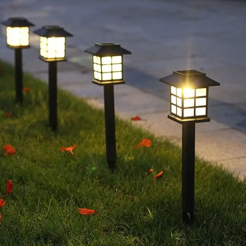 Avtoit | Solar Garden Lights in Lantern Style – Waterproof LED Path Lighting for Outdoor Areas