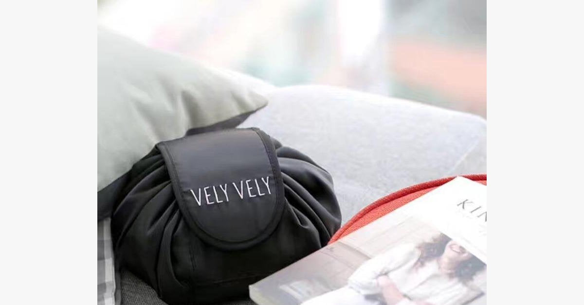 Avtoit | Magic Cosmetic Bag - Polyester Pouch - with Drawstring Closure - Perfect for Organizing Your Cosmetics!