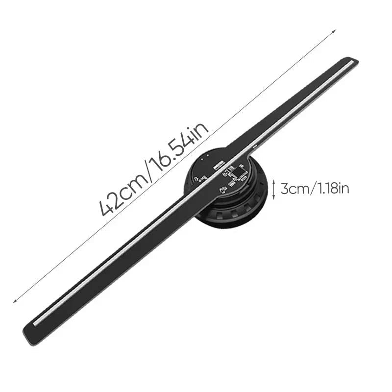 Avtoit | 3D Hologram LED Fan Projector – High-Resolution Visual Display for Home, Business & Events