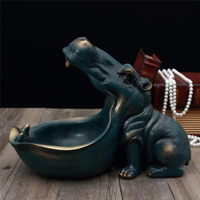 Avtoit | Decorative Hippo Desk Storage Box - HippoStash
