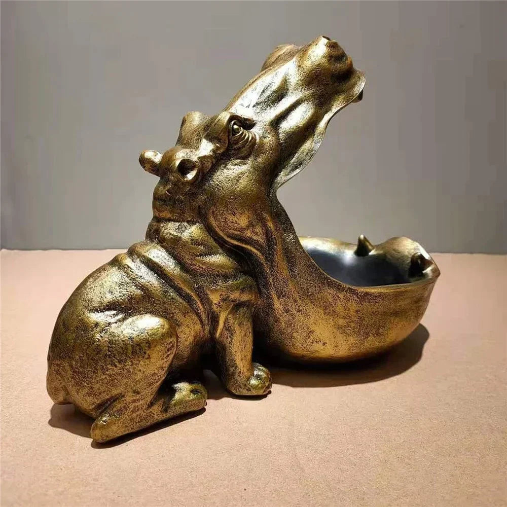 Avtoit | Decorative Hippo Desk Storage Box - HippoStash